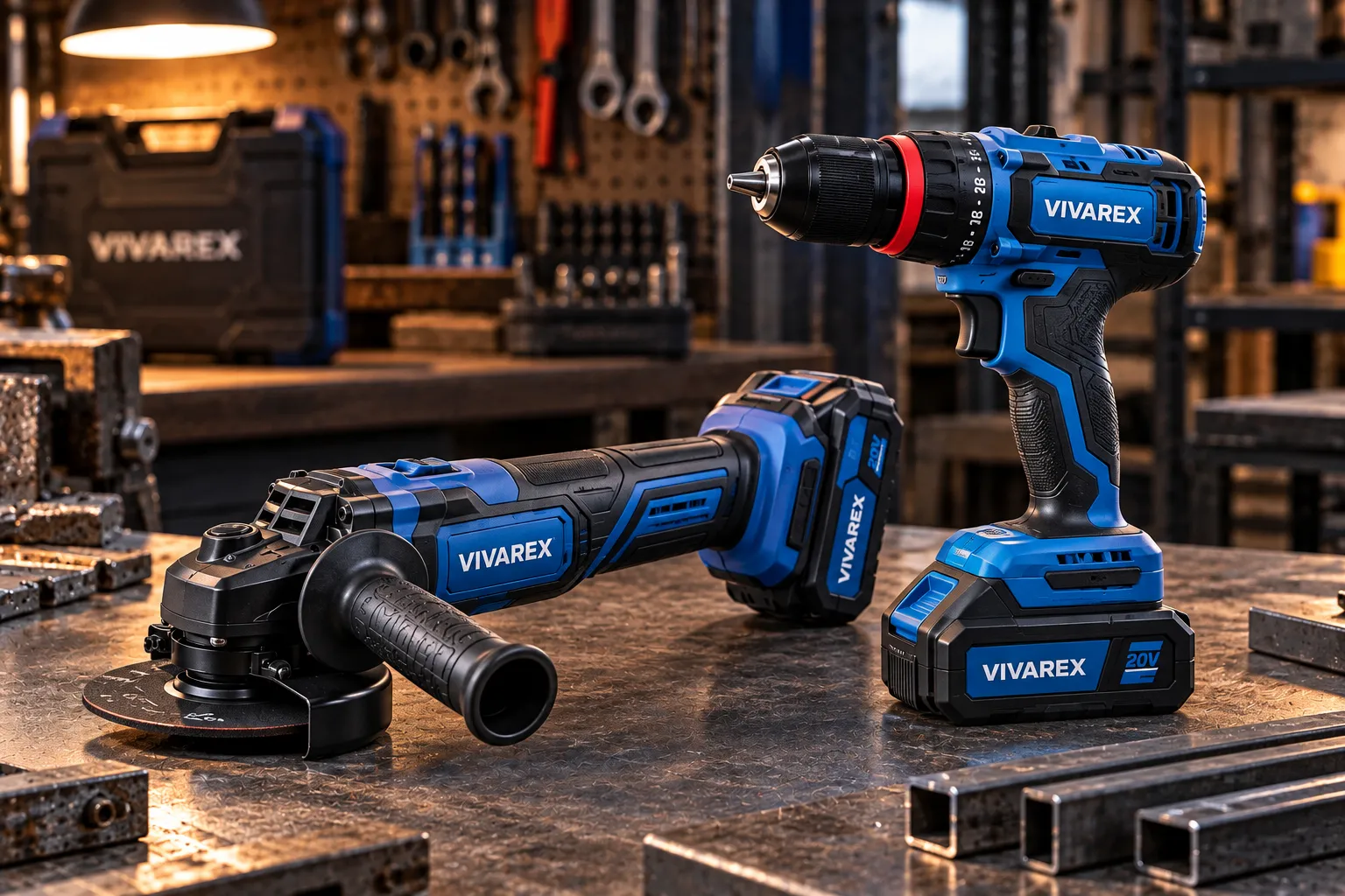 بررسی کیت شارژی فرز و دریل ویوارکس VR2402-BCK؛ مشخصات، کاربردها و راهنمای خرید